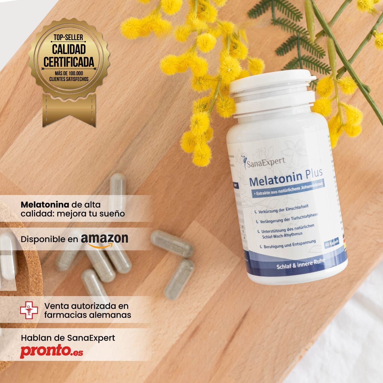 SanaExpert Melatonin Plus